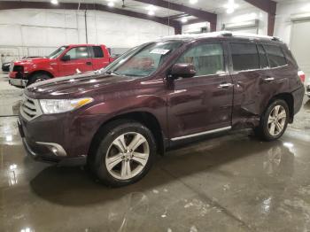  Salvage Toyota Highlander