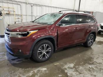  Salvage Toyota Highlander