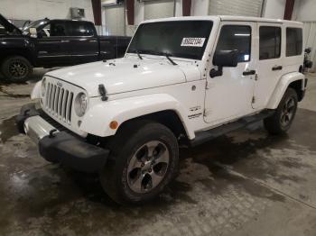  Salvage Jeep Wrangler