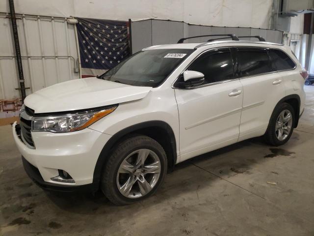  Salvage Toyota Highlander