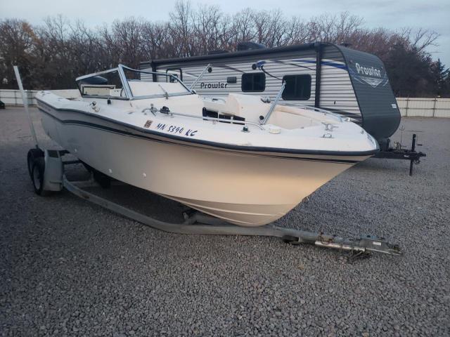  Salvage Grady White Boat   Tra