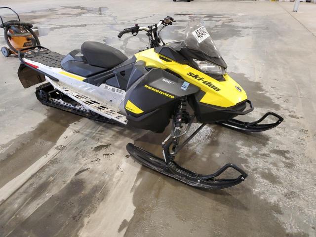  Salvage Ski-Doo Snowmobile