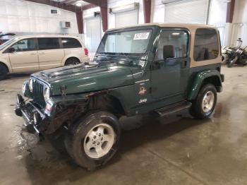  Salvage Jeep Wrangler