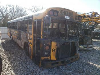  Salvage Blue Bird School Bus