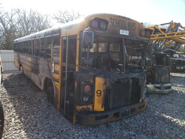  Salvage Blue Bird School Bus