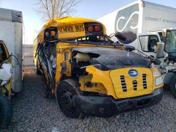  Salvage Blue Bird School Bus