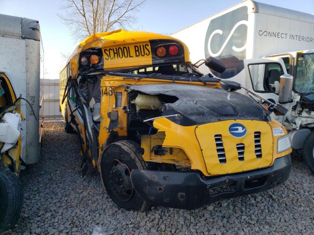  Salvage Blue Bird School Bus