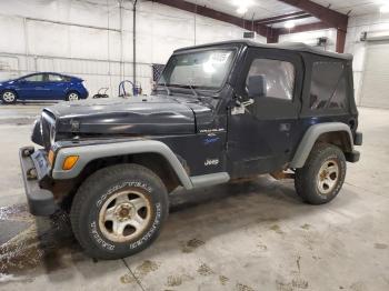  Salvage Jeep Wrangler