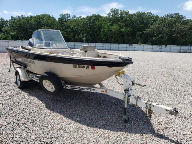  Salvage Crestliner Boat