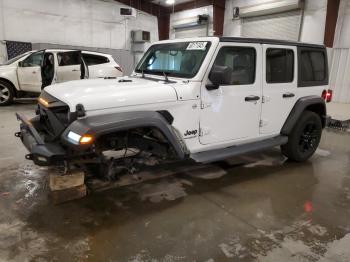  Salvage Jeep Wrangler