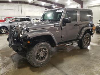  Salvage Jeep Wrangler
