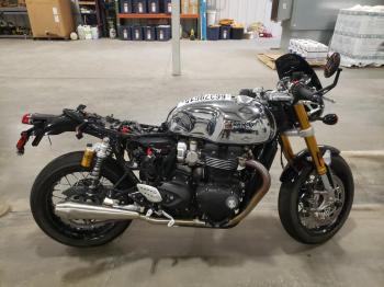  Salvage Triumph Motorcycle Thruxton R