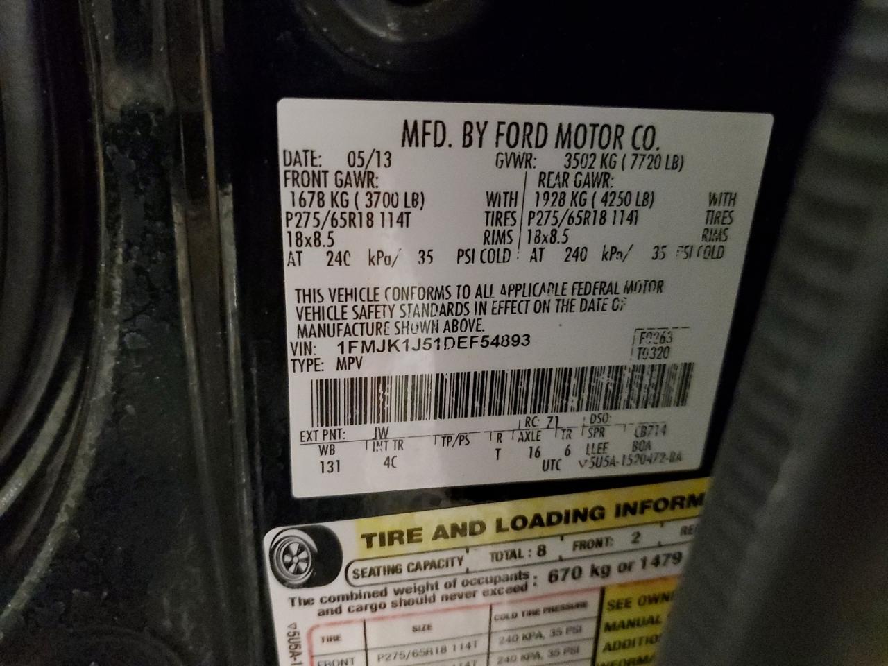 Ford Expedition El Xlt Image 7