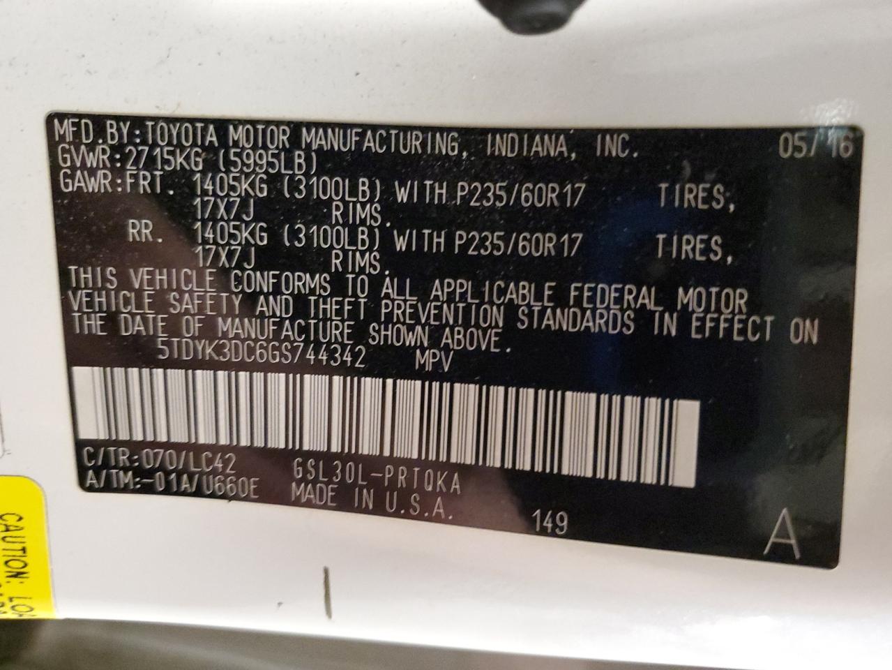 Toyota Sienna Xle Image 13