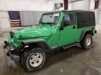  Salvage Jeep Wrangler