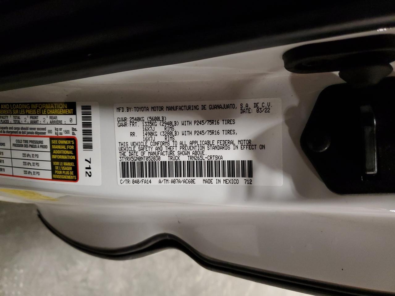 Toyota Tacoma Access Cab Image 7