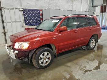  Salvage Toyota Highlander