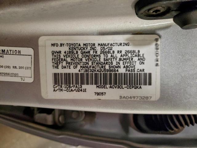 Toyota Camry Le Image 12