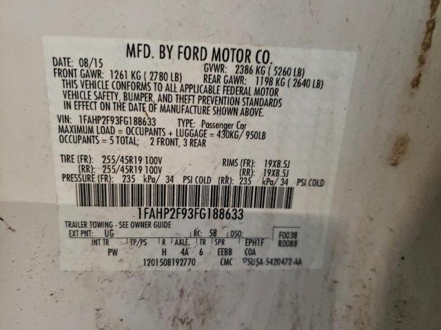 Ford Taurus Limited Image 10