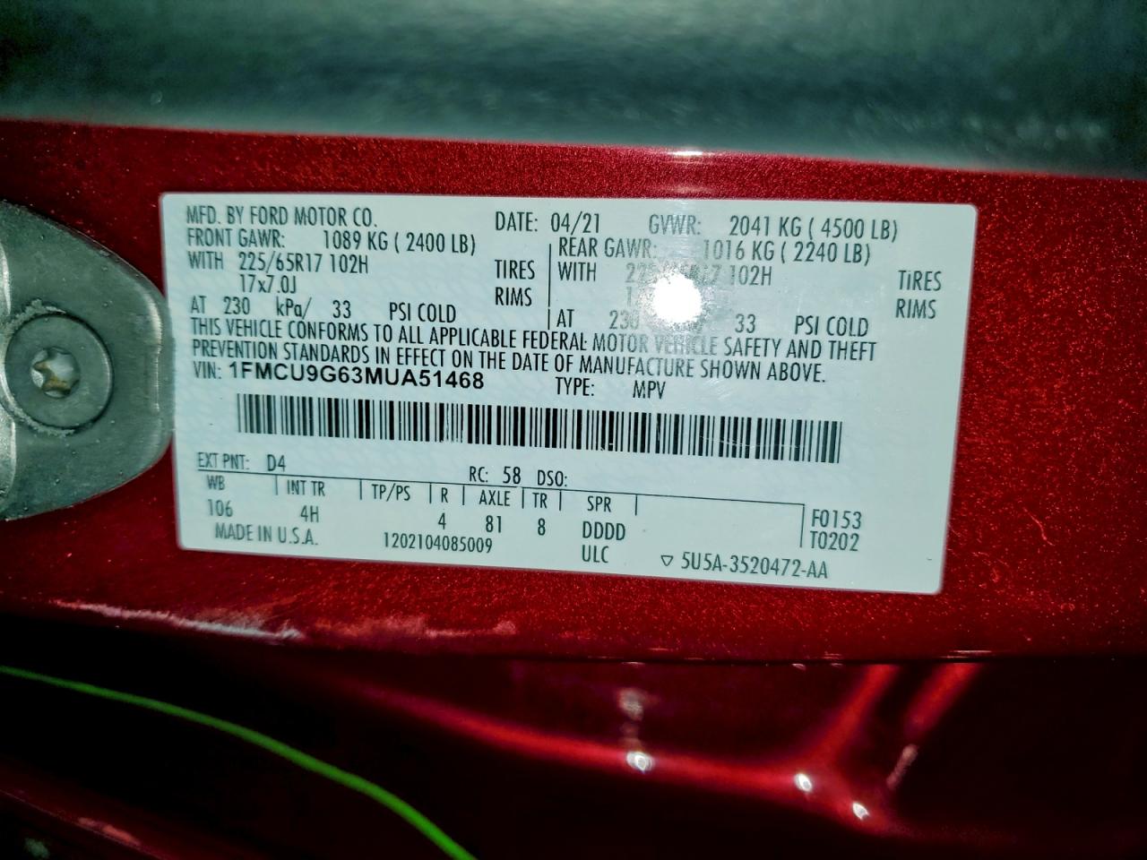 Ford Escape Se Image 2