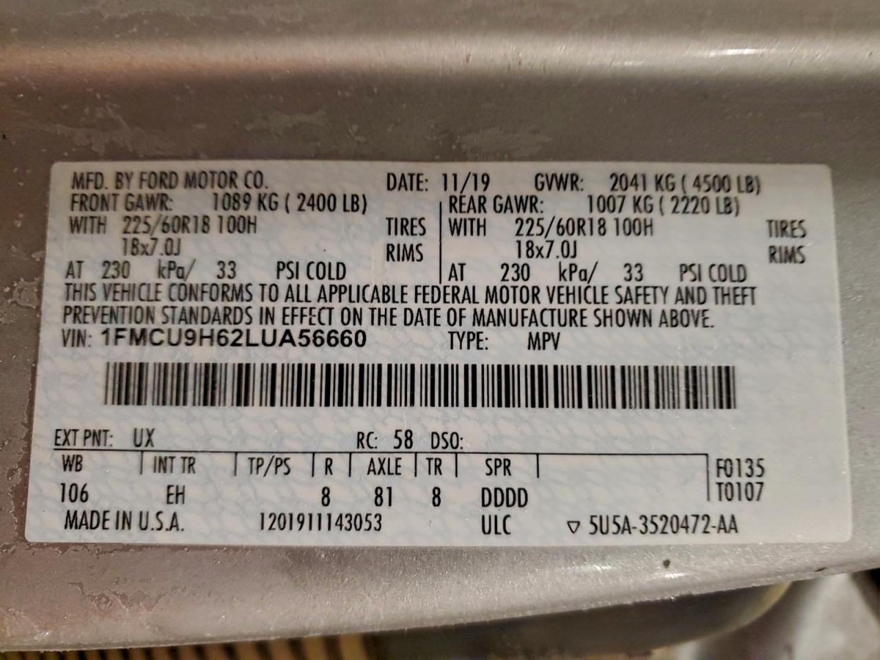 Ford Escape Sel Image 4