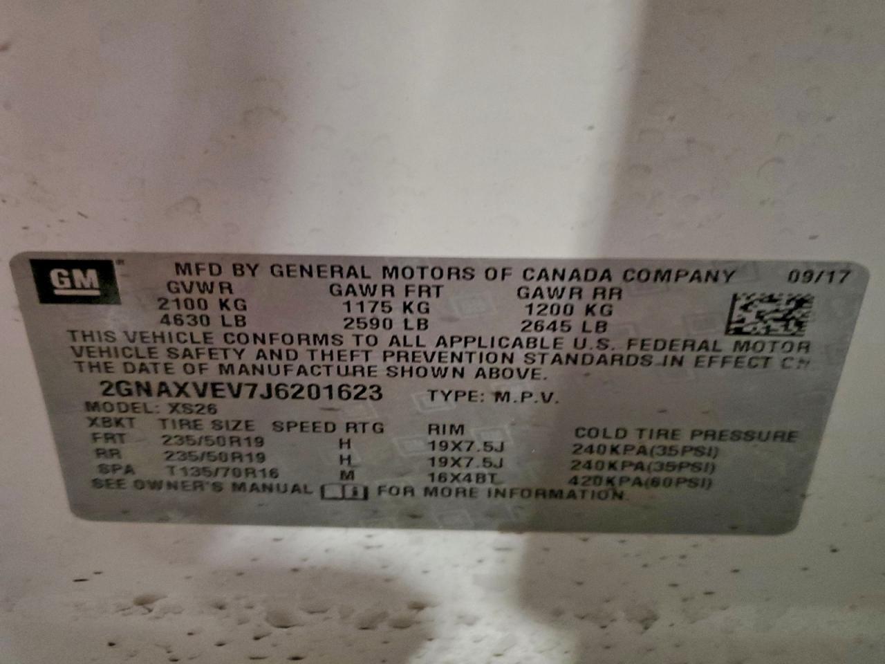 Chevrolet Equinox Premier Image 10