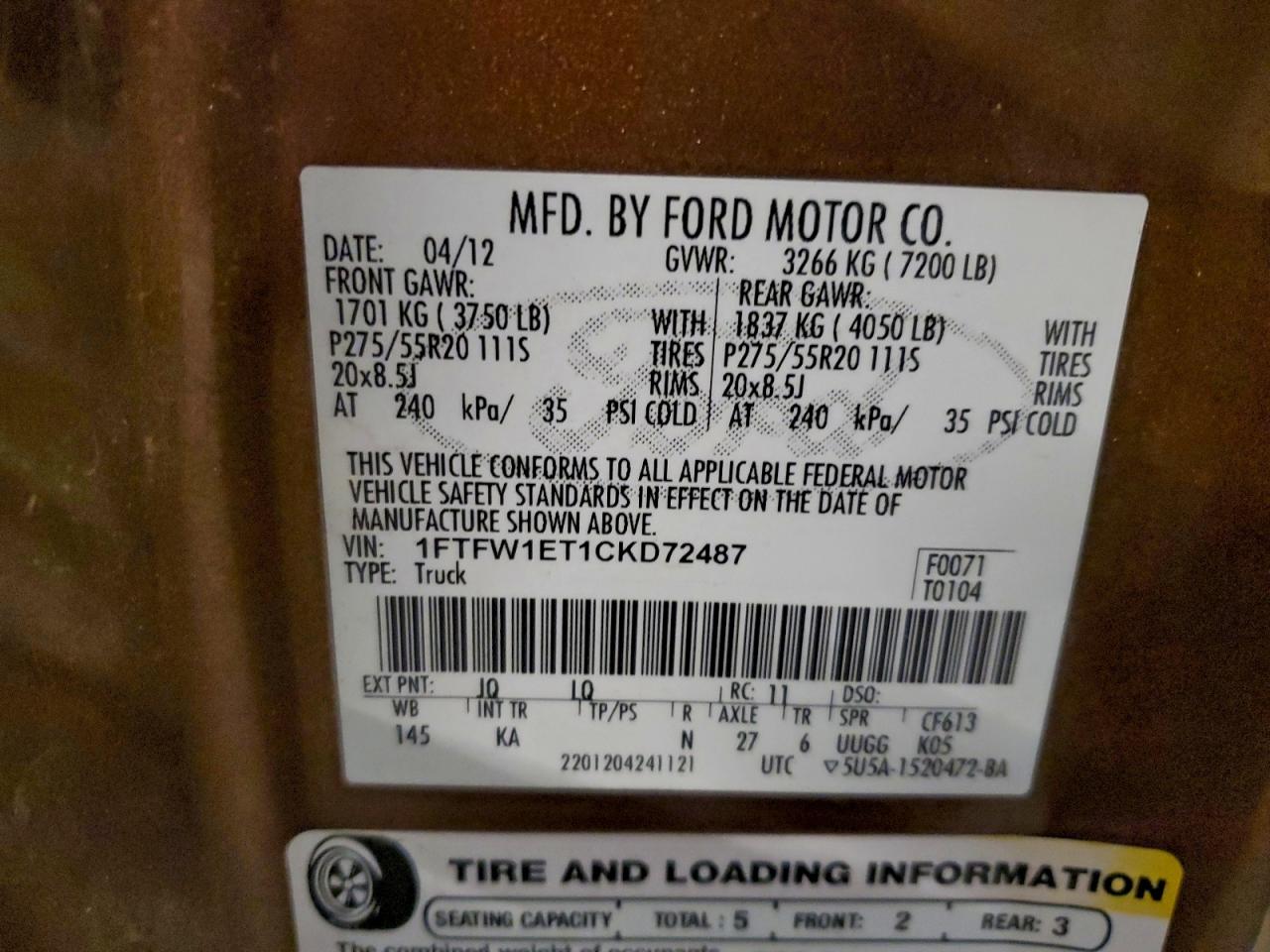 Ford F-150 Supercrew Image 8