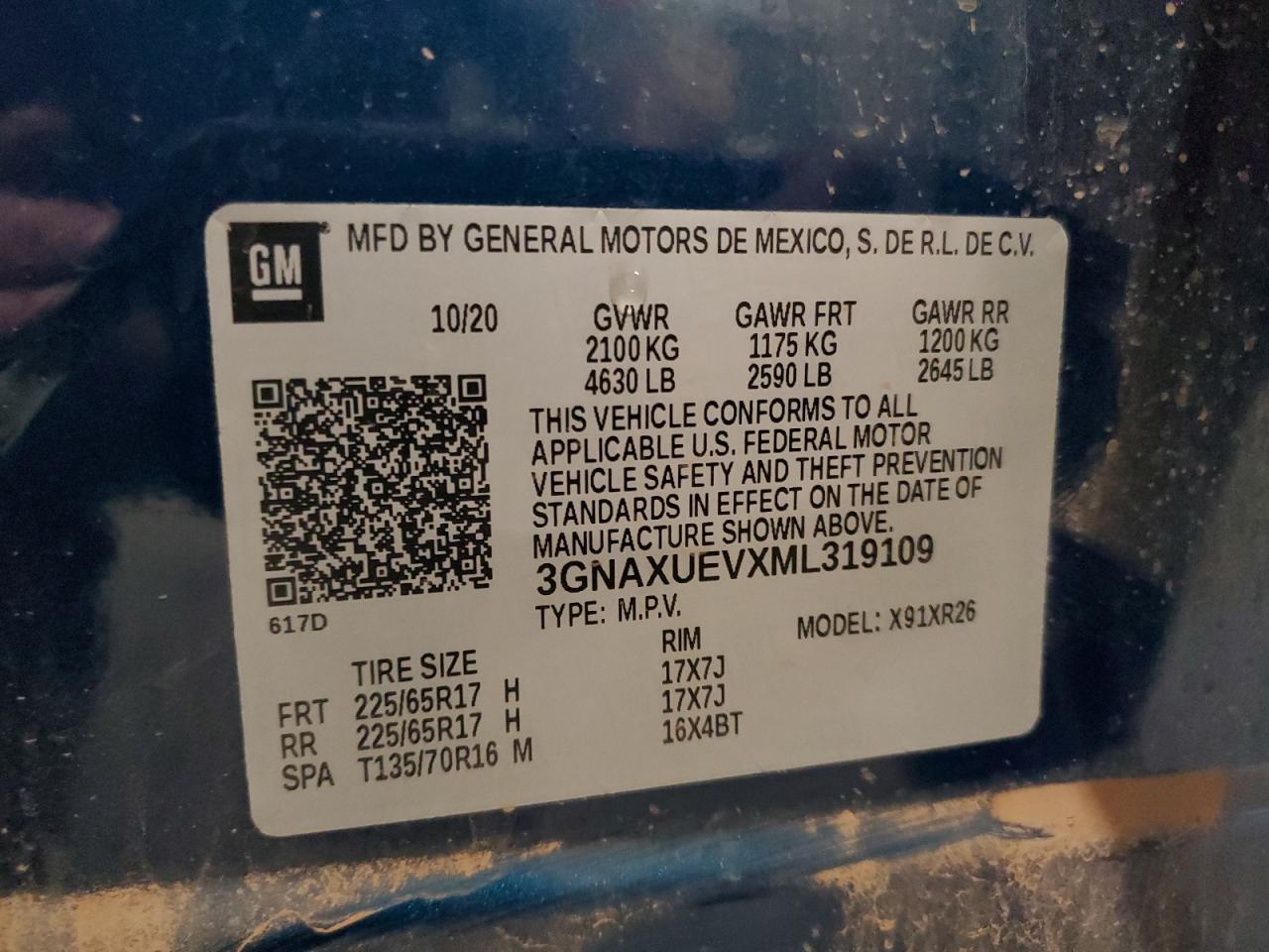 Chevrolet Equinox Lt Image 7