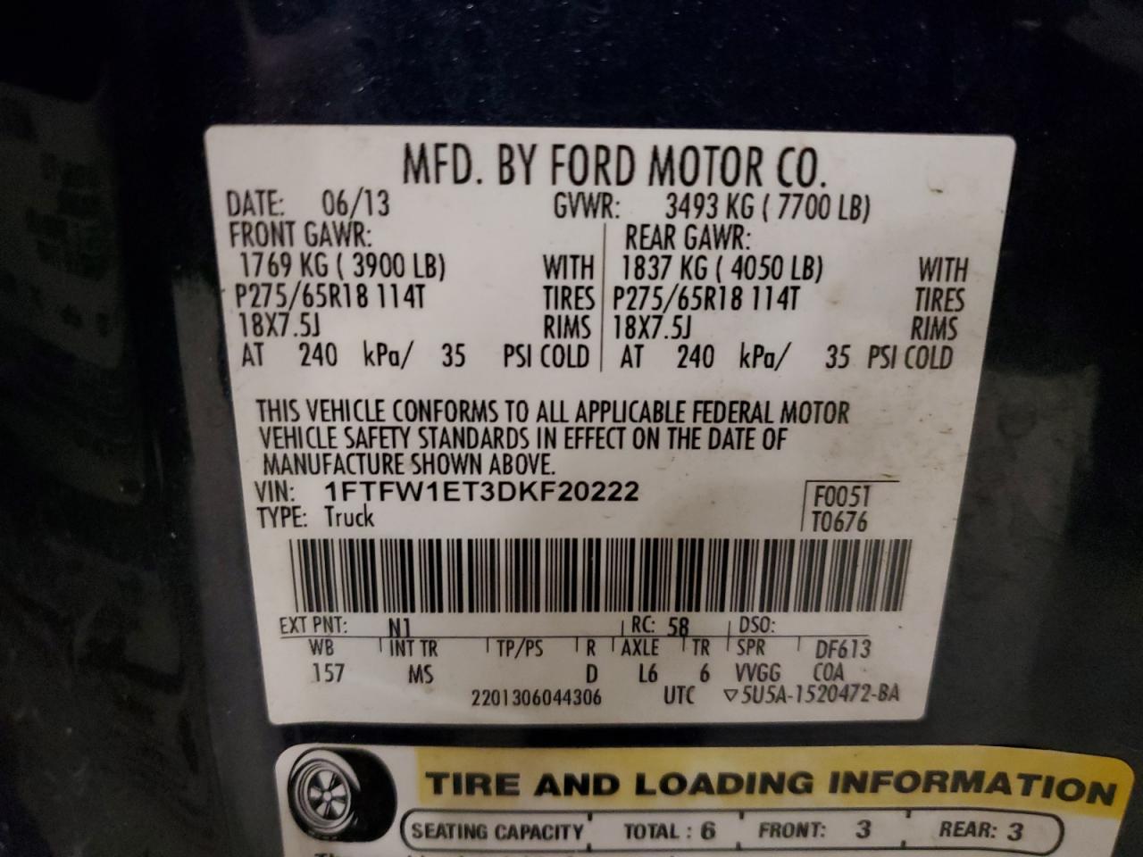 Ford F-150 Supercrew Image 6