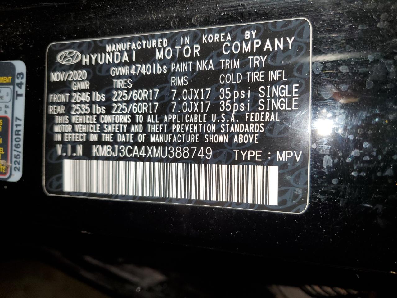 Hyundai TUCSON Limited Image 12