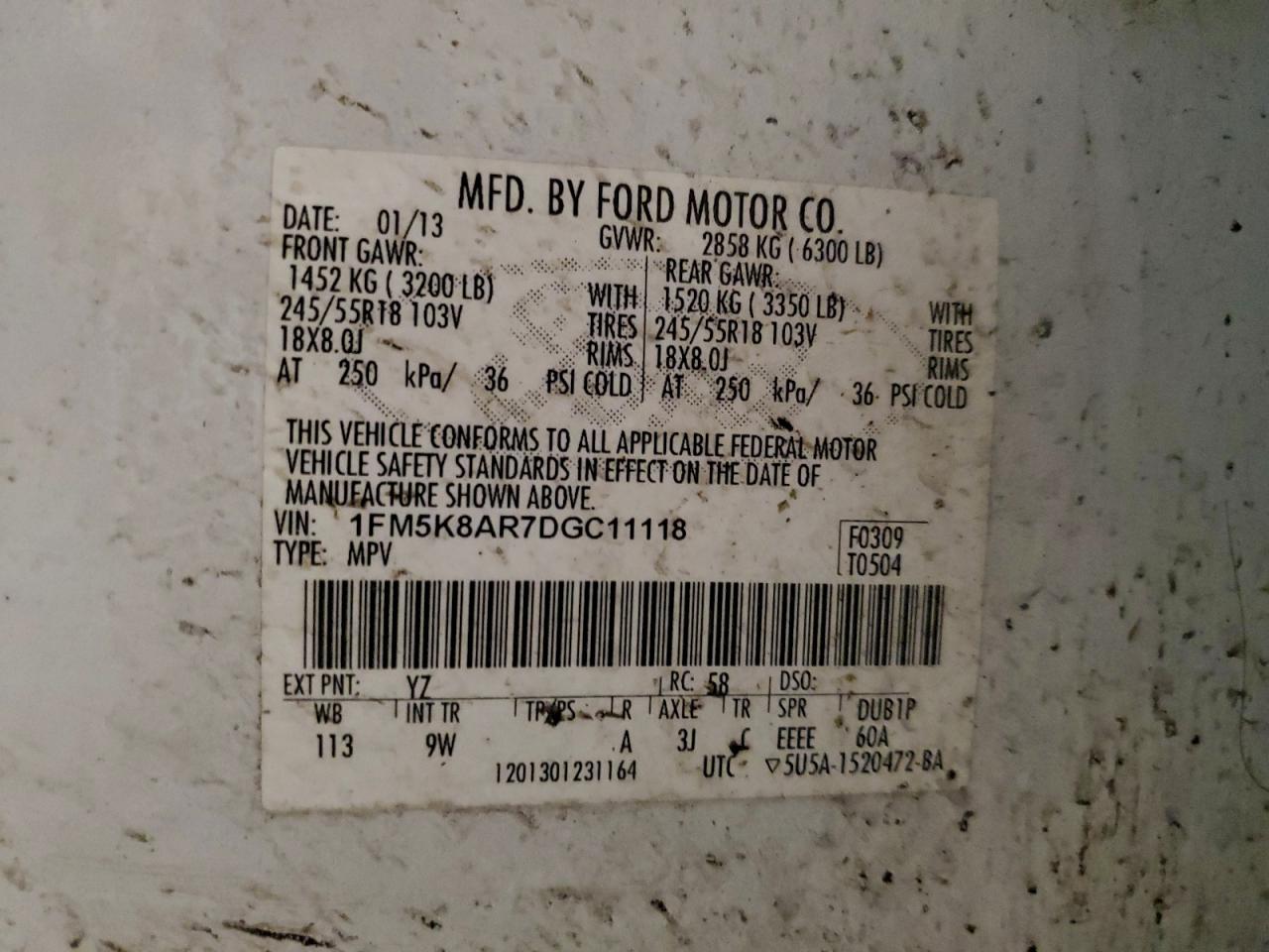 Ford Explorer Police Interceptor Image 9