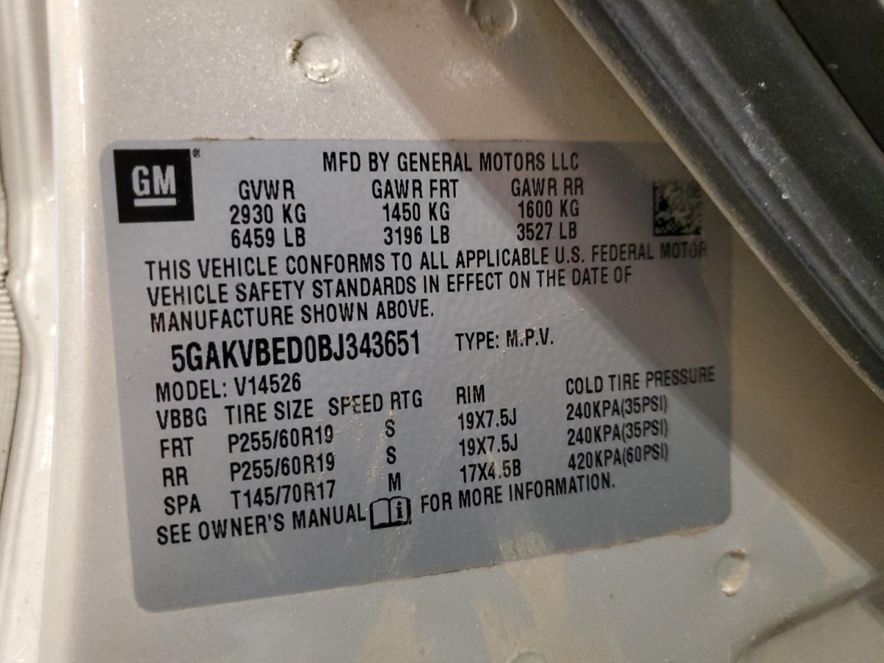 Buick Enclave Cxl Image 3