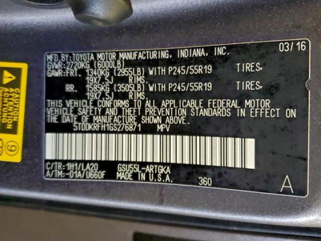 Toyota Highlander Limited Image 13