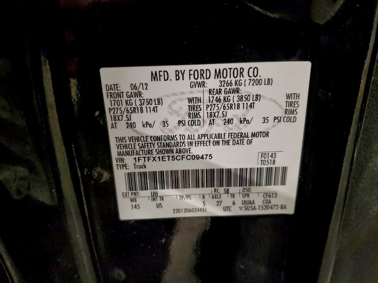 Ford F-150 Super Cab Image 5