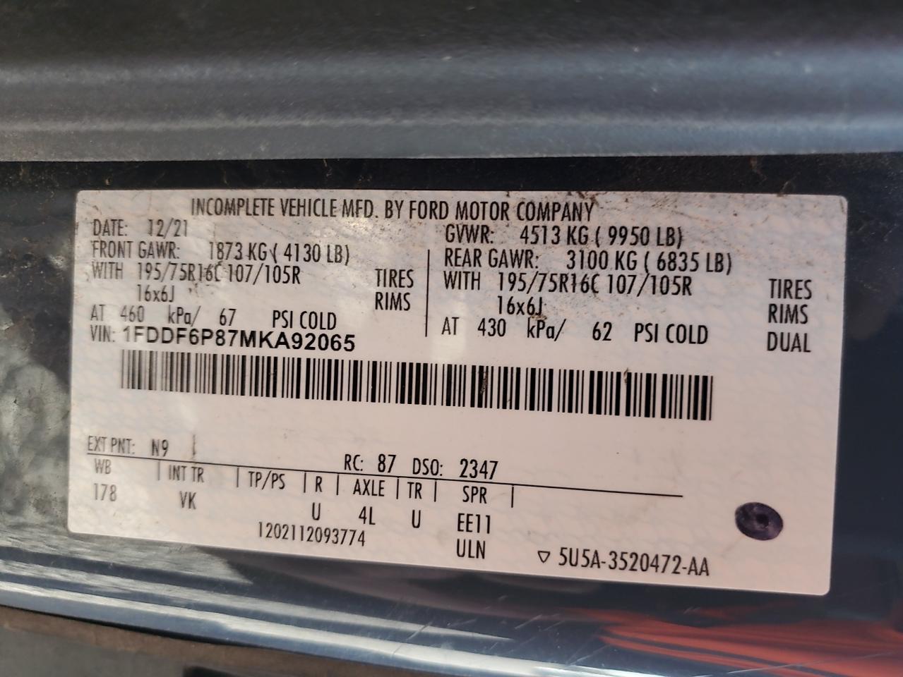 Ford Transit T-350 Hd Image 3