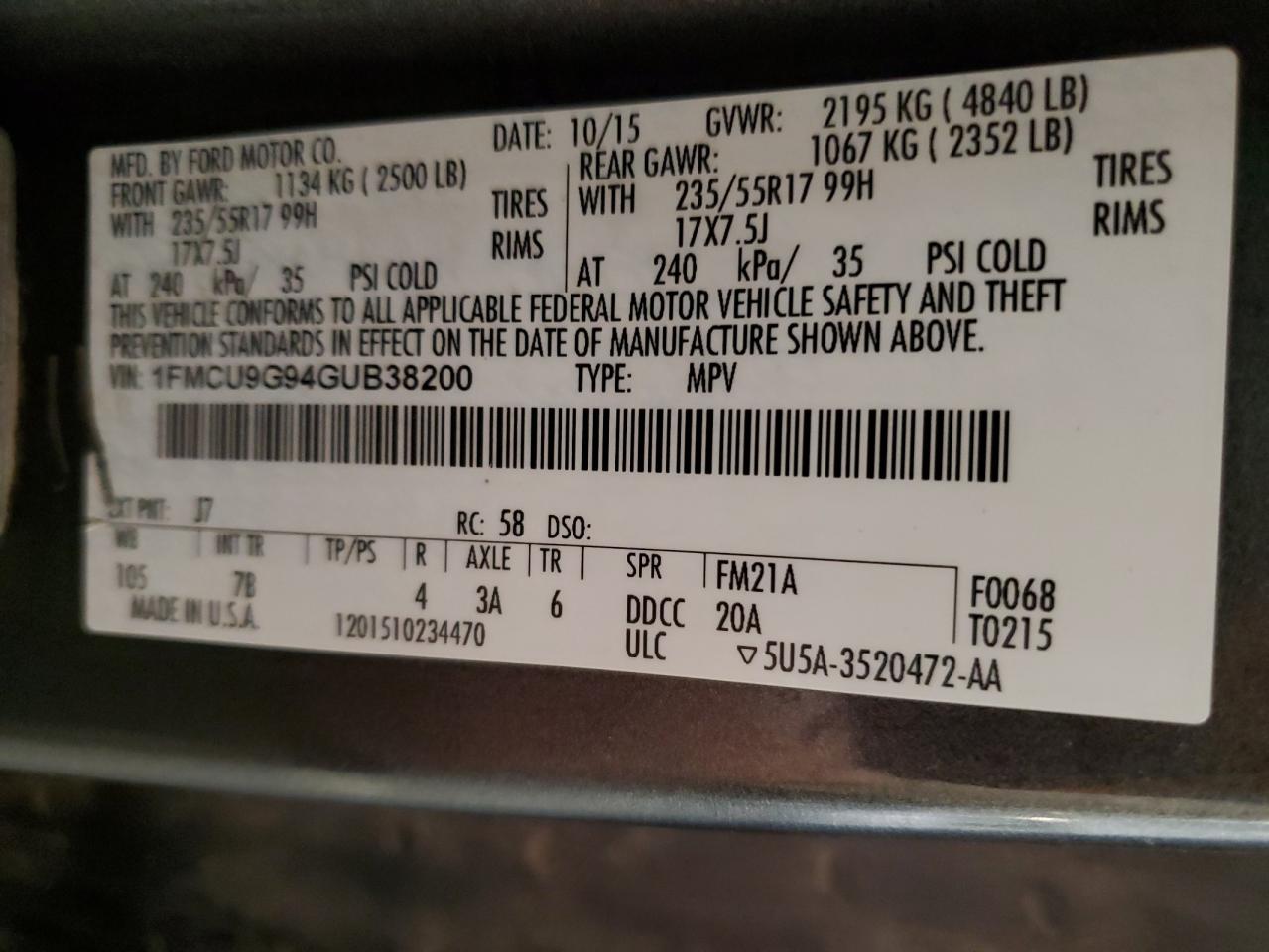 Ford Escape Se Image 12