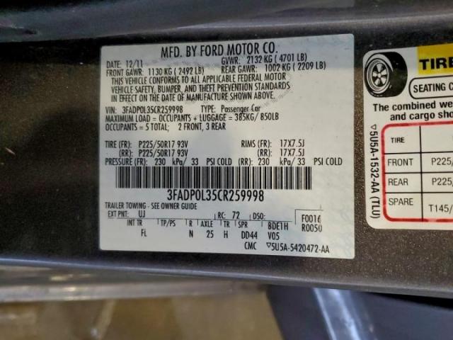 Ford Fusion Hybrid Image 6