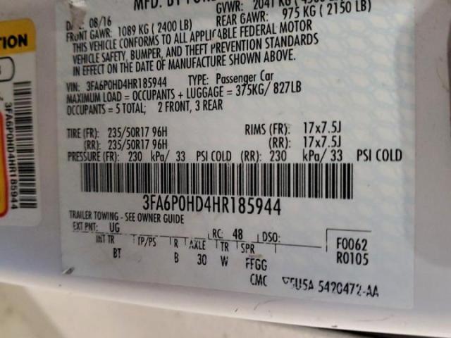 Ford Fusion Se Image 4