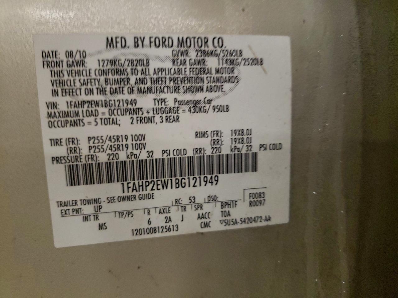 Ford Taurus Sel Image 9