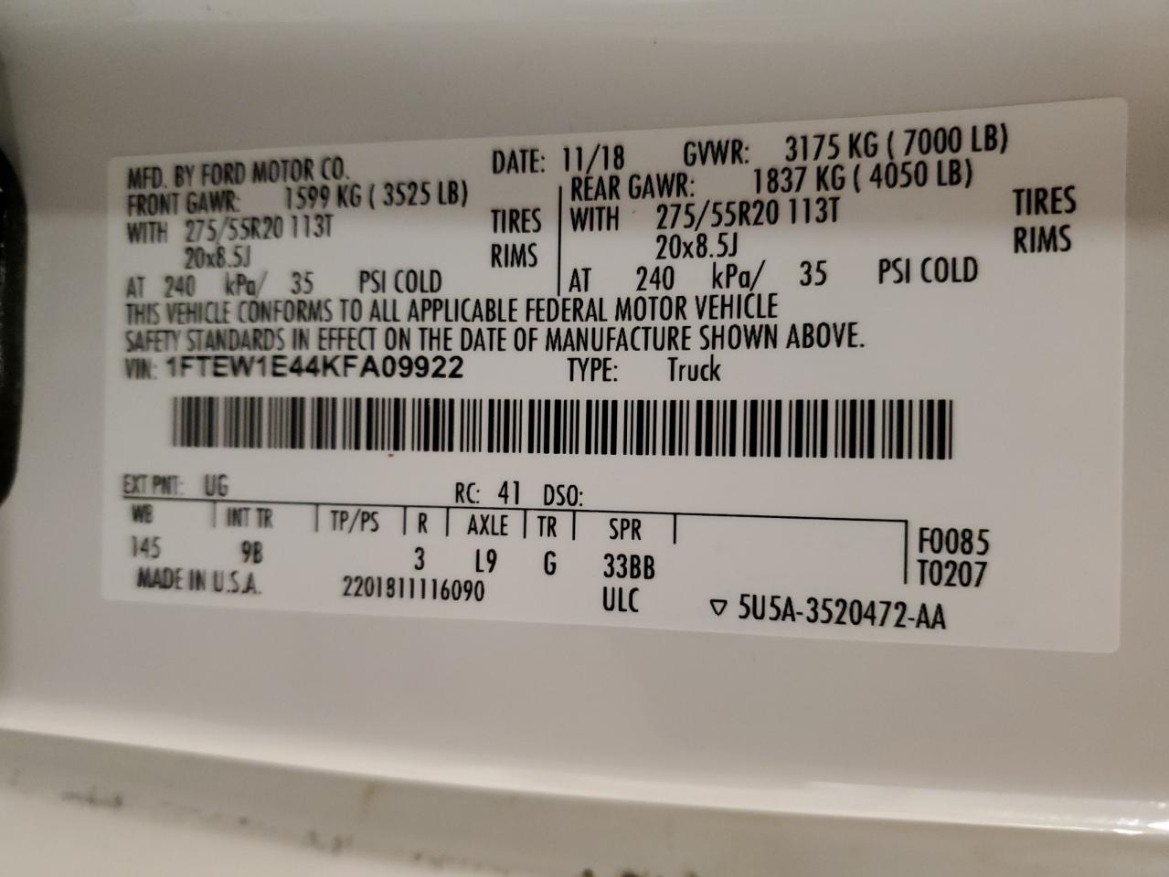 Ford F-150 Supercrew Image 8