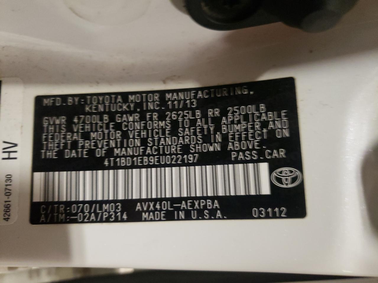 Toyota Avalon Hybrid Image 9