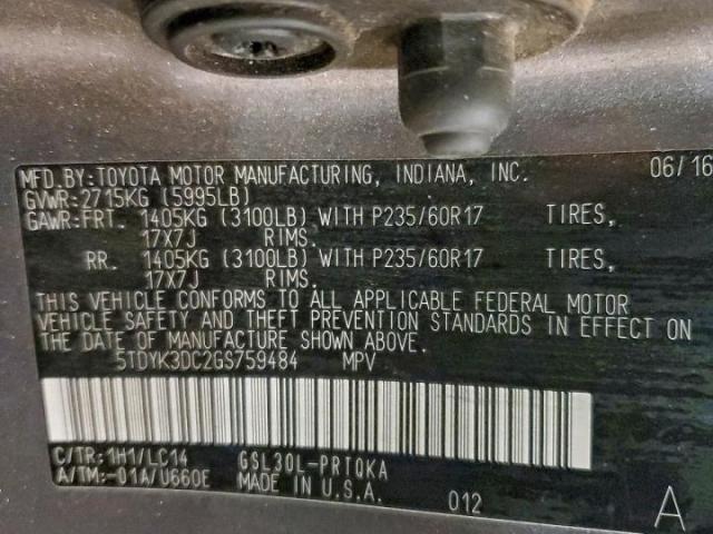 Toyota Sienna Xle Image 9