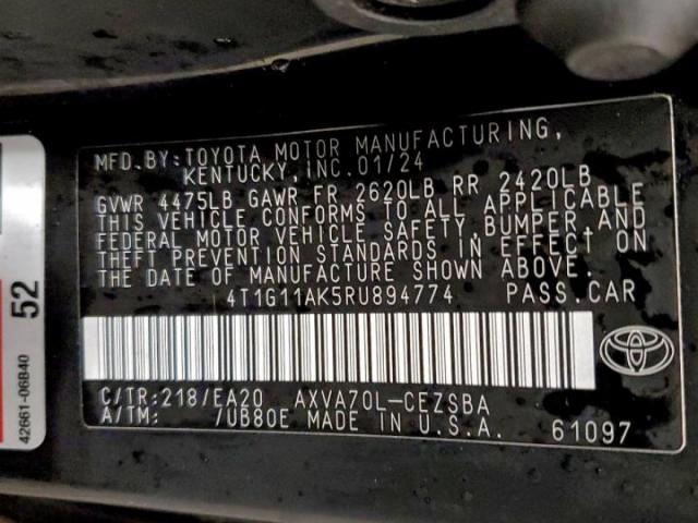 Toyota Camry Se Night Shade Image 5