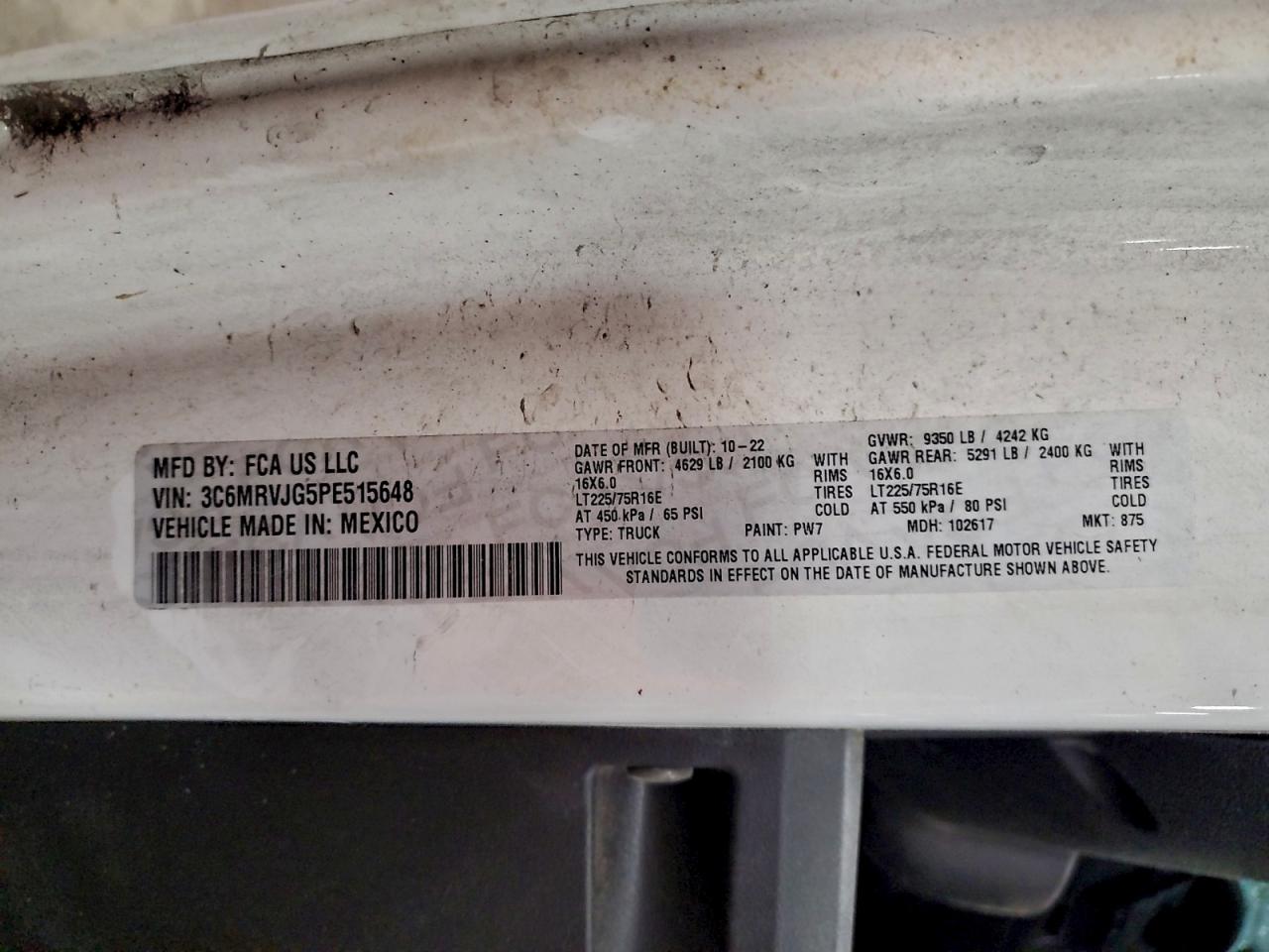 Ram Promaster 3500 High Image 12