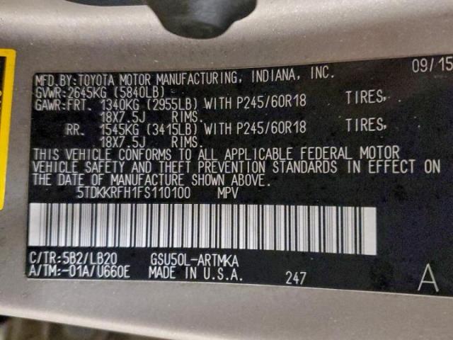 Toyota Highlander Xle Image 6