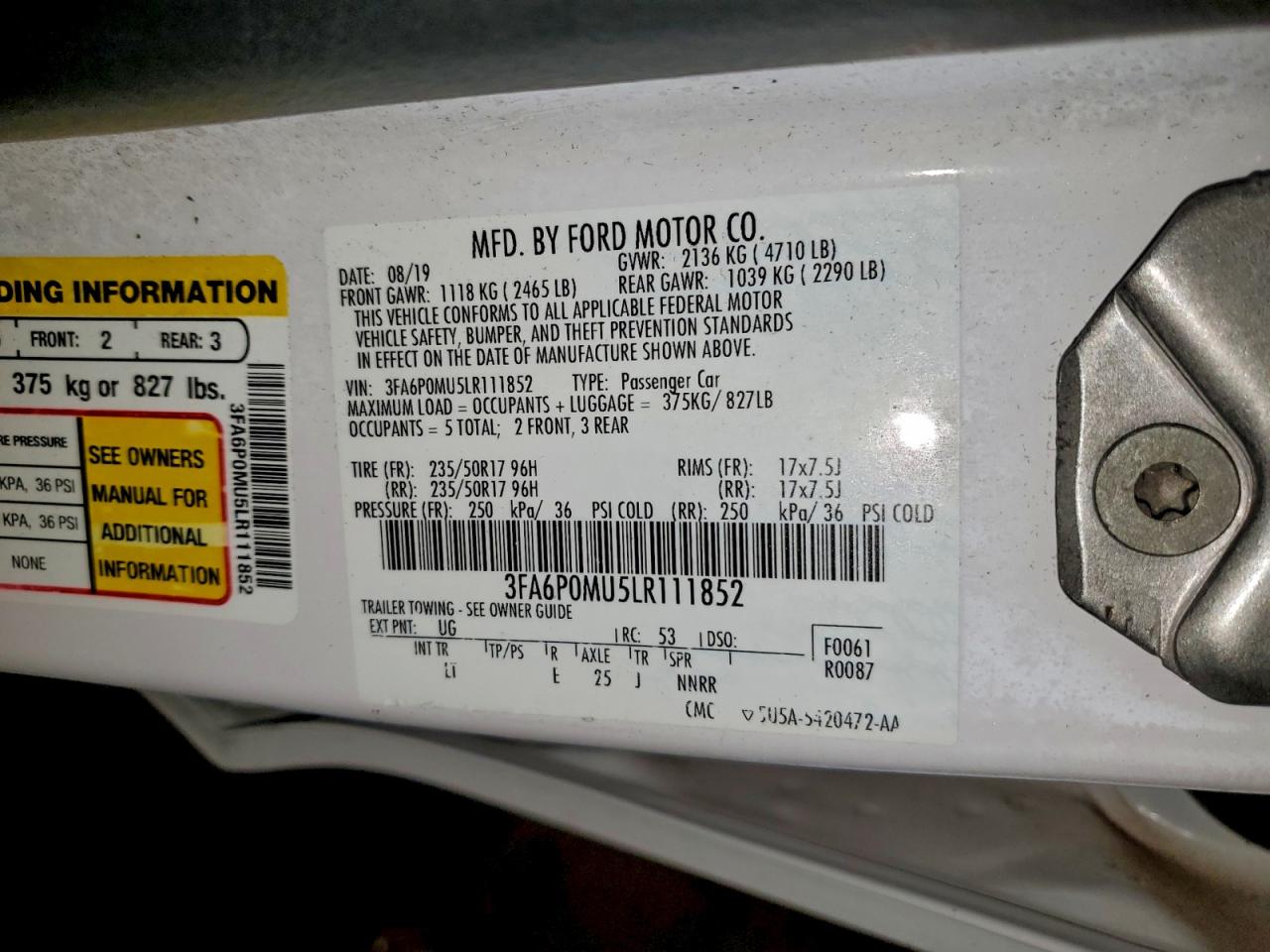 Ford Fusion Sel Image 11